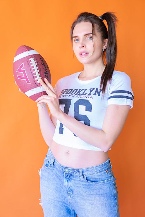 Gratis stockfoto met american football, atleet, bal