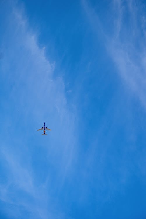 Gratis Foto stok gratis kapal terbang, langit, penerbangan Foto Stok