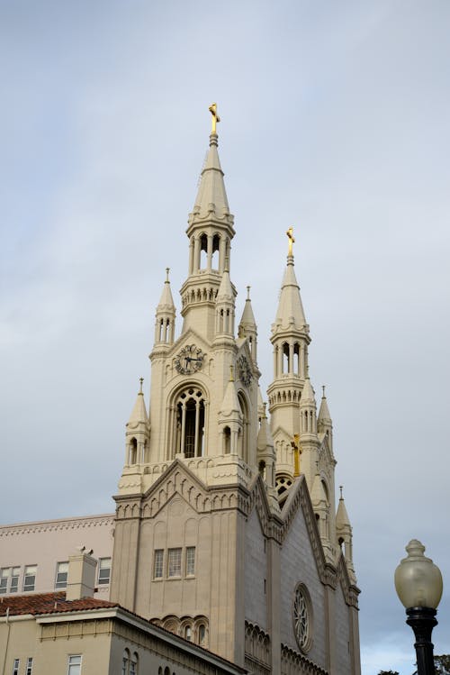 Free St Peter and Paul Catholic Church, San Francisco, California, USA Stock Photo