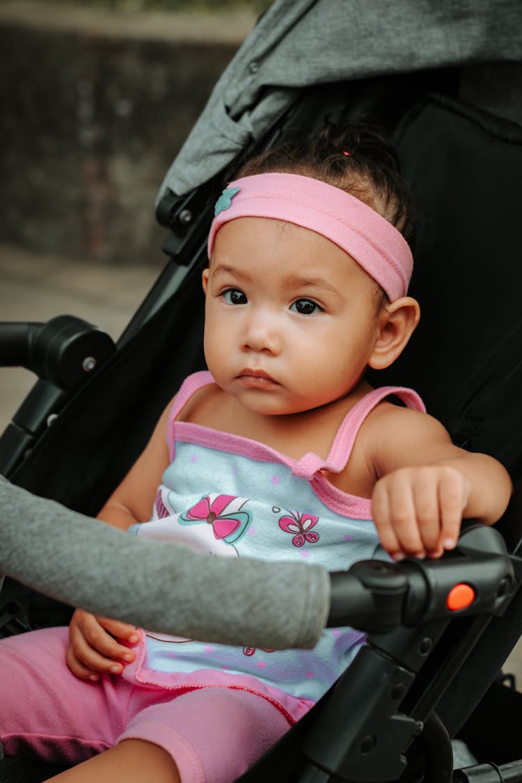 Child In Stroller