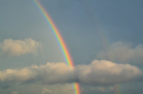 Fotobanka s bezplatnými fotkami na tému dúha, fenomén, mraky