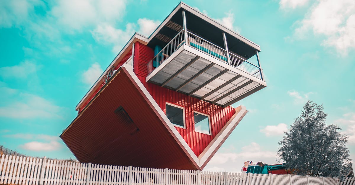 Photo of an Upside Down House · Free Stock Photo