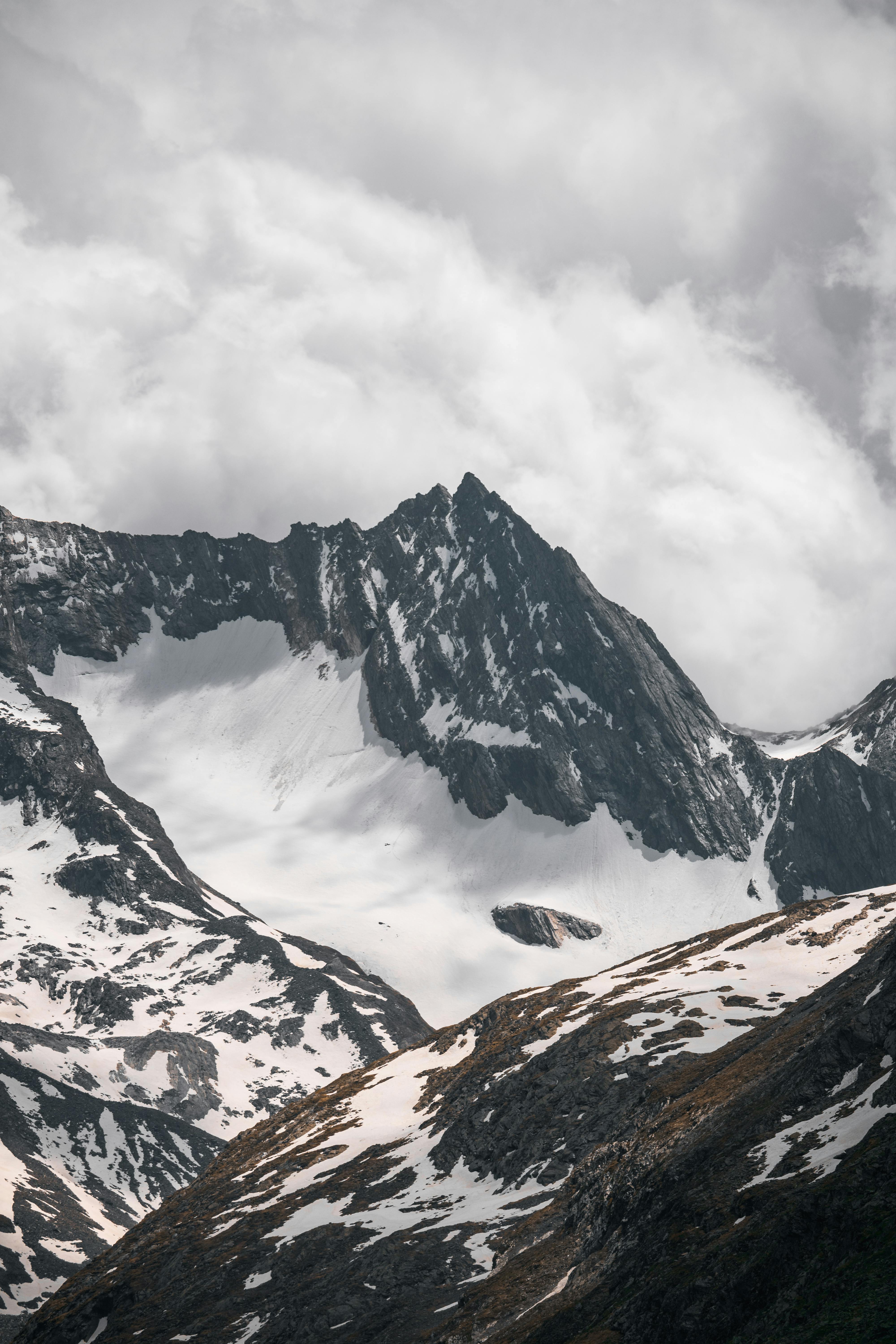 snow covered mountain