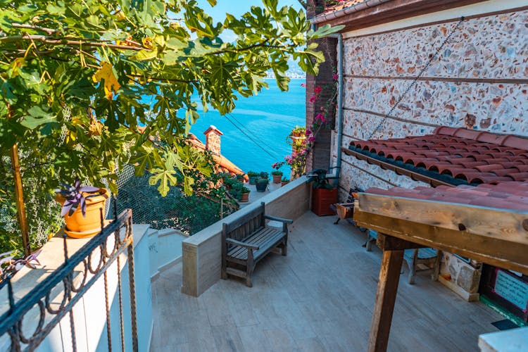 Terrace With A View On The Sea