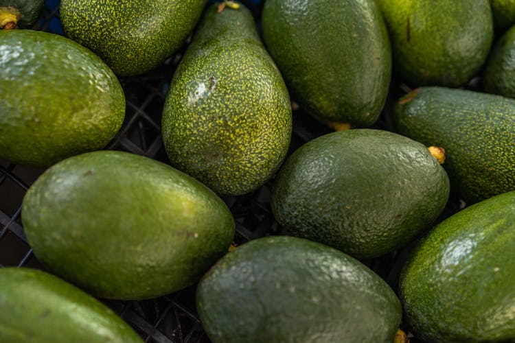 Green Fruits In Close-up Shot