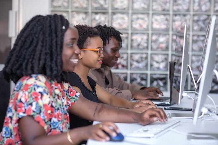 Employees Working On Their Computers