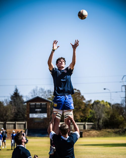 Man Catching Ball