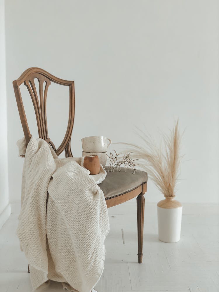 Chair And Decorations Still Life