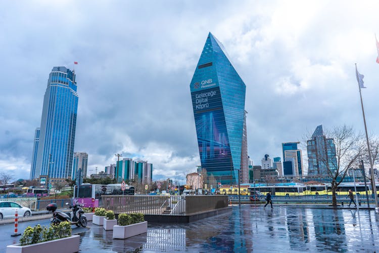 Landmark Buildings In Istanbul Turkey