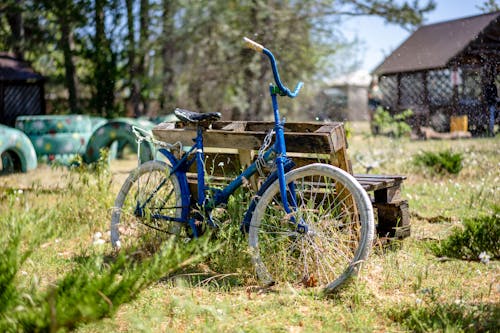 alan, bisiklet, çim içeren Ücretsiz stok fotoğraf