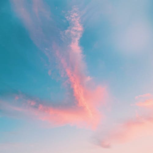 Gratis lagerfoto af himmel, lyserøde skyer, skydække