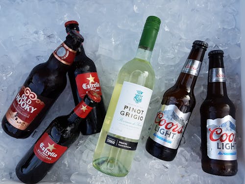 Free stock photo of alcohol, alcohol bottles, beer