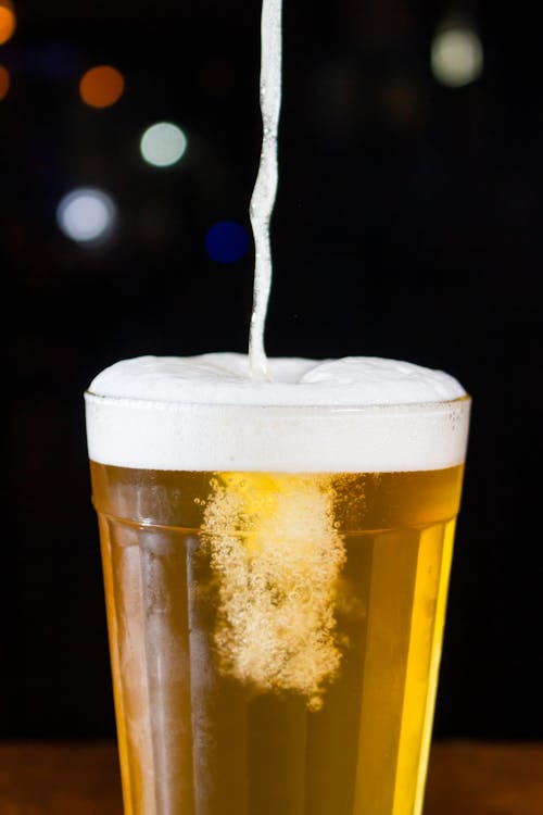 Close-up Photo of a Glass of Beer