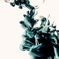 Better When It Rains album art — teal ink in water, photo by Julia Fuchs on Pexels