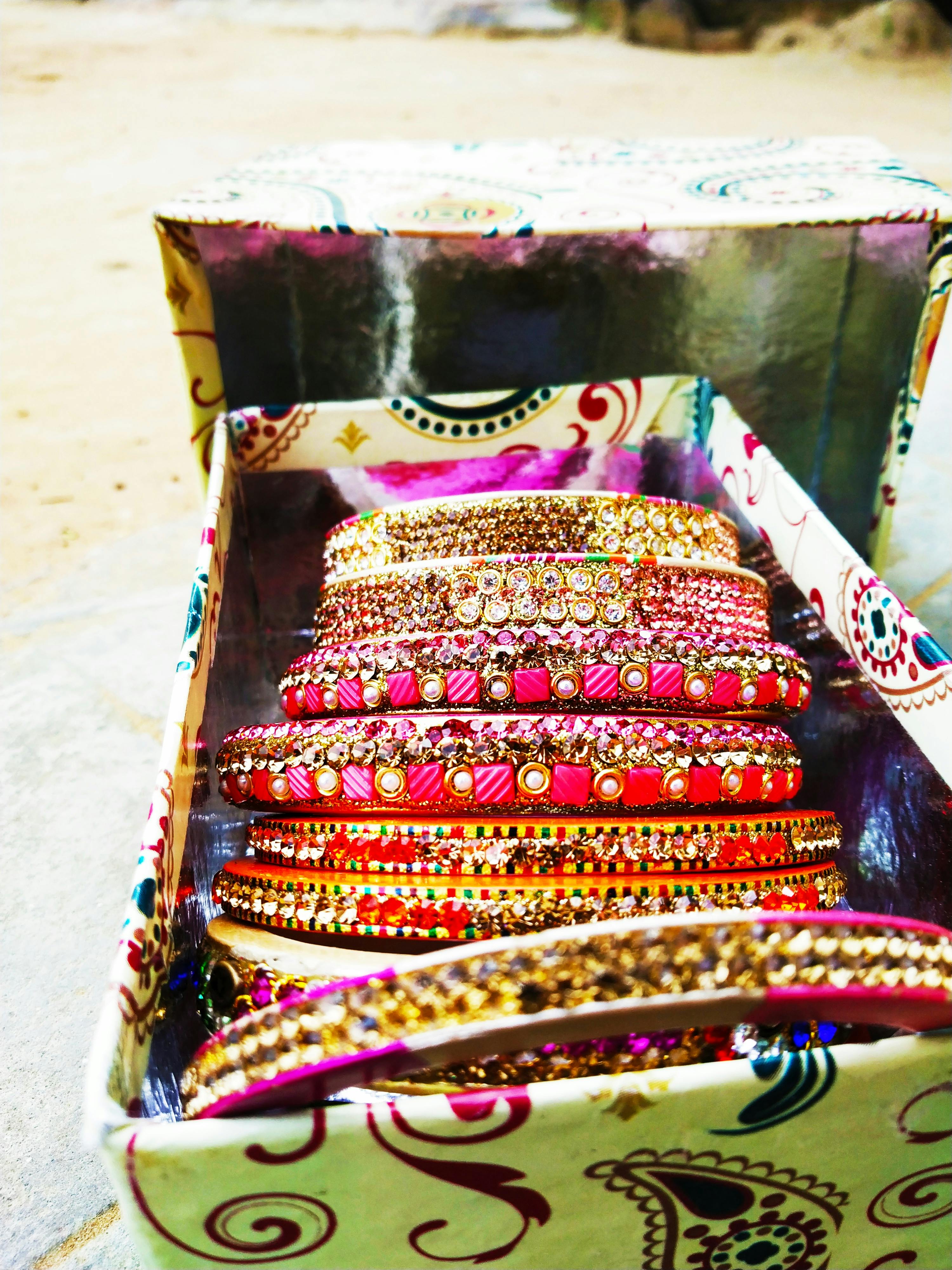 Free stock photo of bangles, Rajasthani bangles