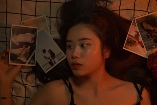 AI Slideshow music video frame — sentimental mood