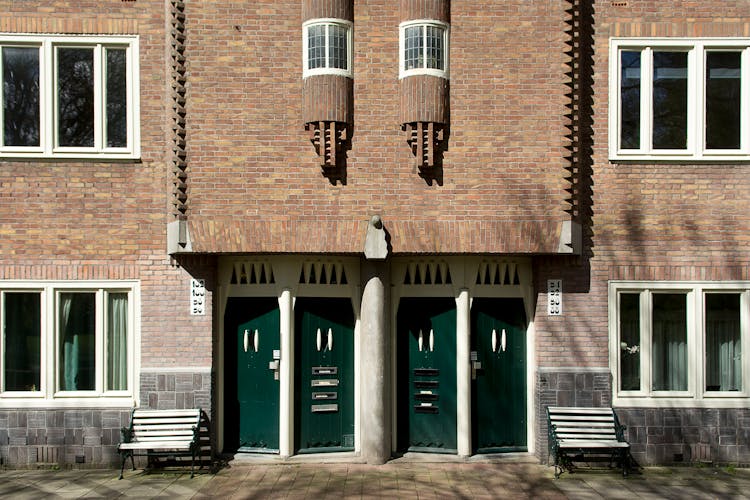 Michel De Klerk Apartment Block In Amsterdam, Netherlands 