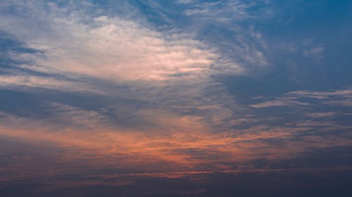 Бесплатное стоковое фото с абстрактный, закат, небо