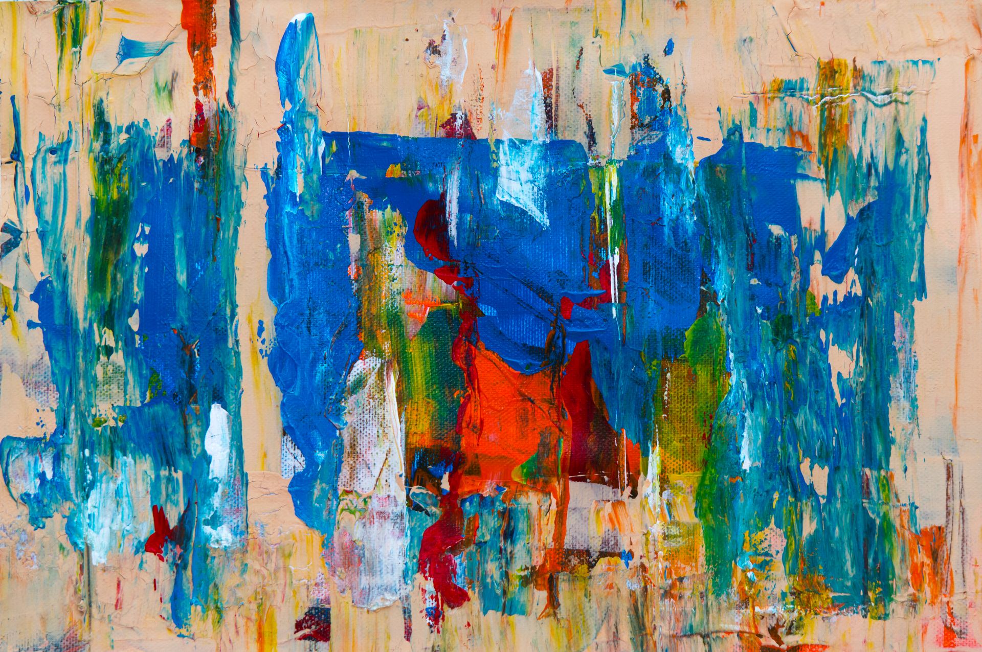 Multicolored Abstract Painting