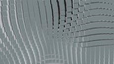 Cubes Forming Curves