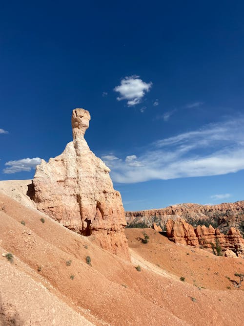 Imagine de stoc gratuită din bryce canyon parc național, Canionul Bryce, cer albastru