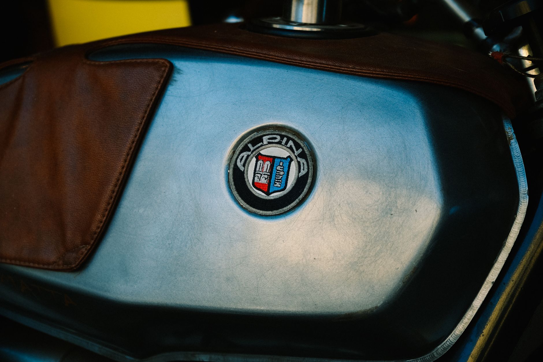 Close up of a Logo