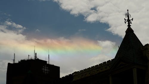 Foto profissional grátis de arco-íris, céu