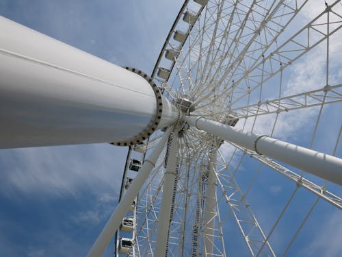 Free stock photo of big wheel, sky