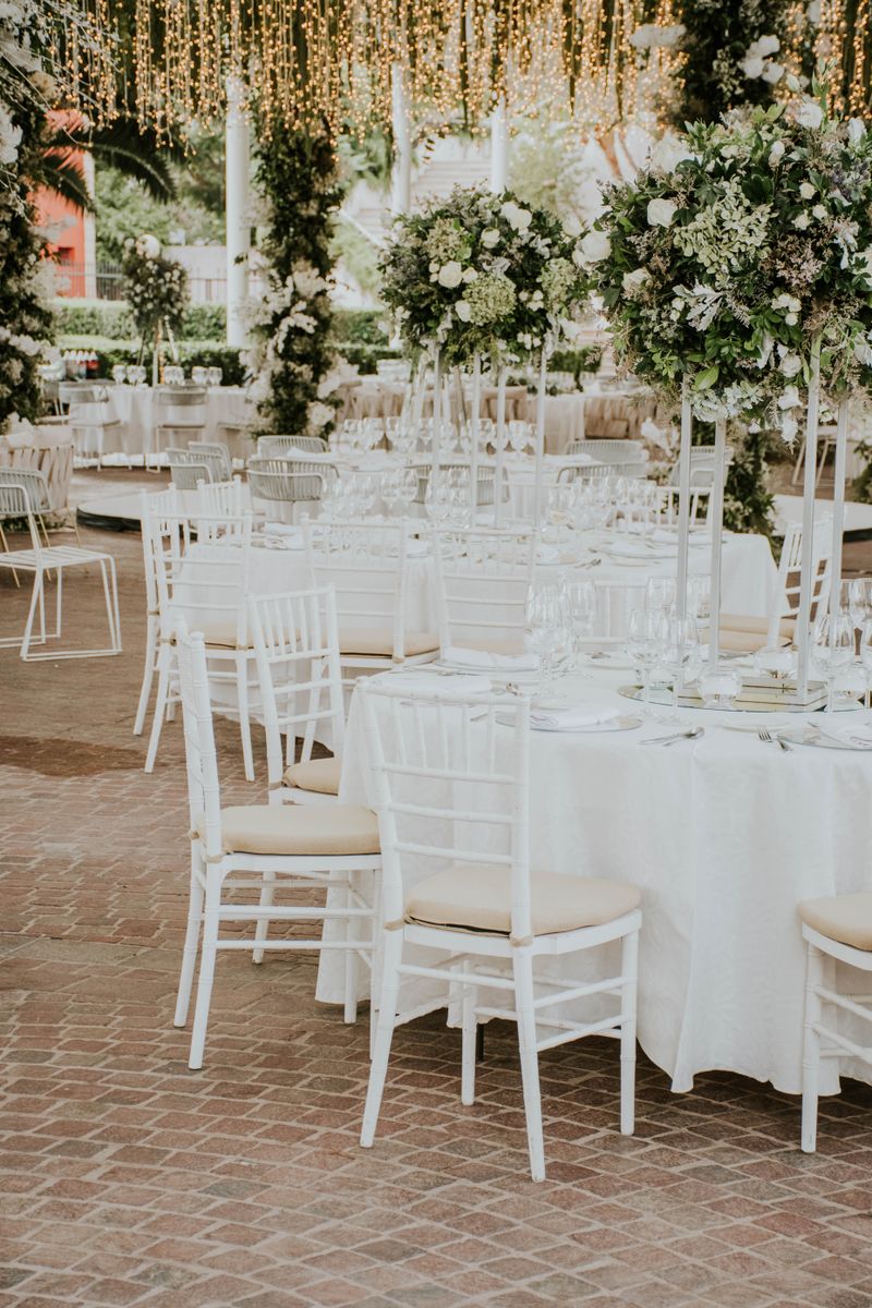 Renta de mesas y sillas para eventos