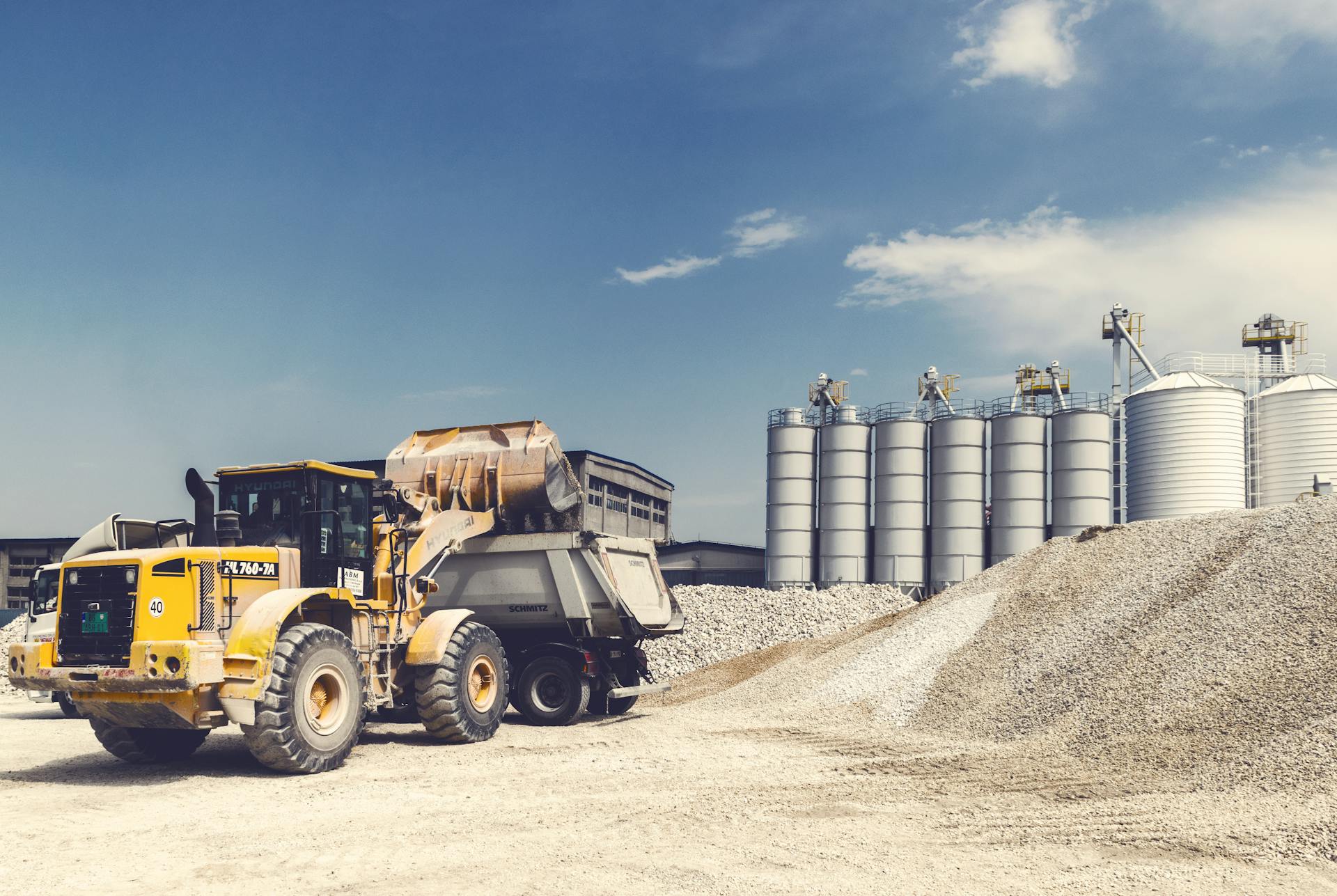 Yellow Heavy Equipment