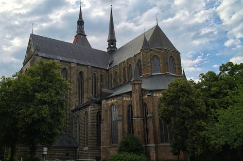 Facade of a Concrete Church