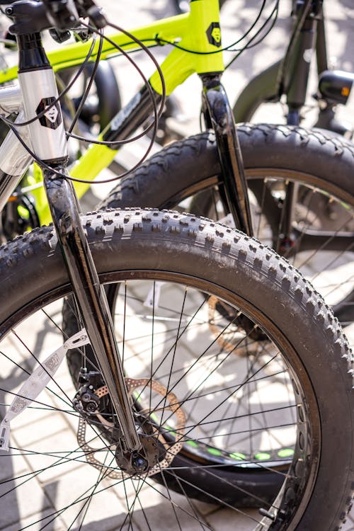 Fotobanka s bezplatnými fotkami na tému bicykel, pneumatika, zväčšenie