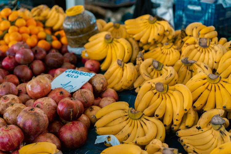 Bananas In A Store