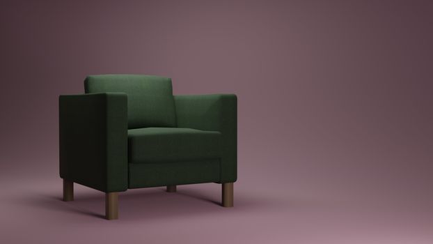 3d Chair Illustration