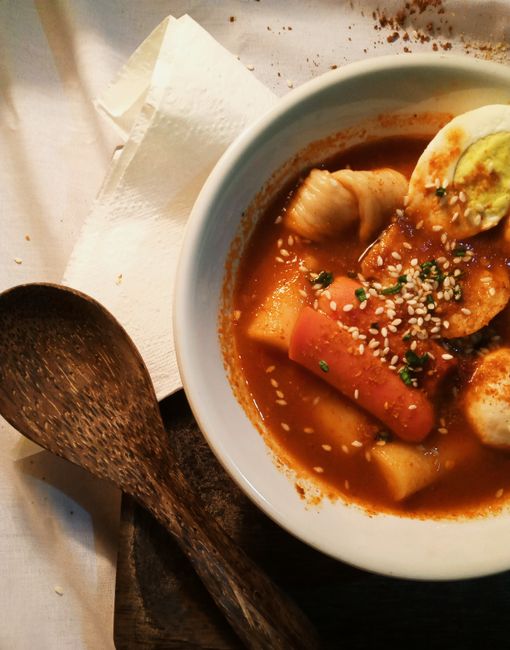 korean tteokbokki dish