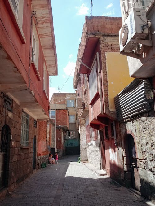 Narrow Alley in Town