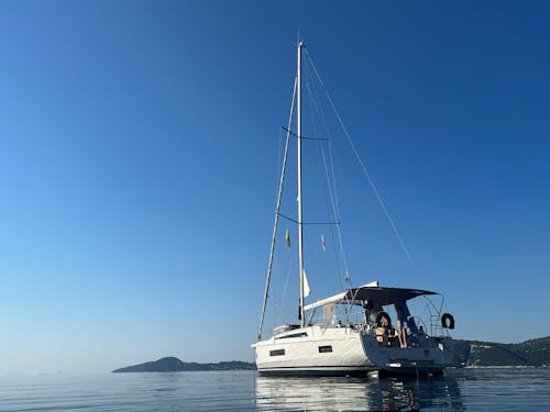 Yacht on Calm Water