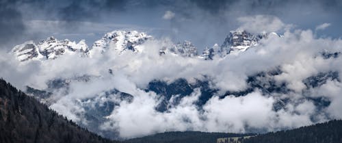 A Cloudy Day at the Brenta Dolomites
