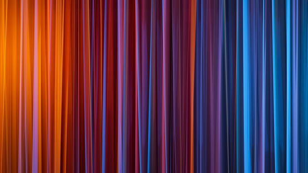 Orange, Purple and Blue Streak