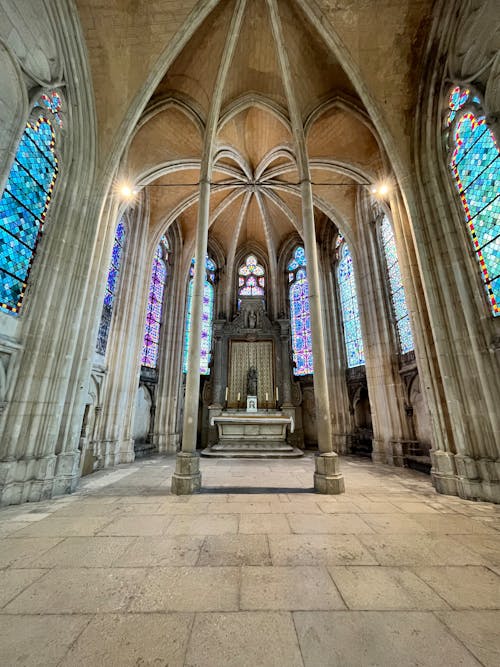 Kostnadsfri bild av Basilika av Saint-Denis, frankrike, gotisk arkitektur