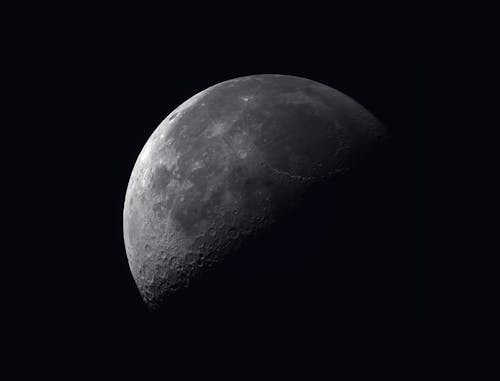 Foto d'estoc gratuïta de astrologia, astronomia, blanc i negre
