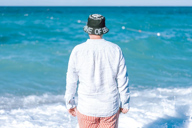 Man At The Beach