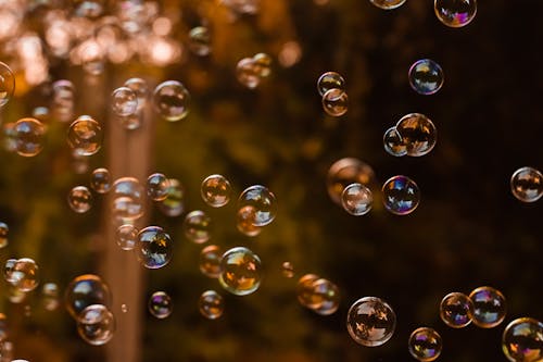 Gratis arkivbilde med bobler, flytende, refleksjon