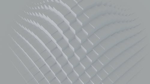 Darmowe zdjęcie z galerii z 3 d, biały, kształty