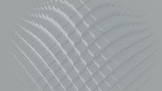 White 3D Render with Geometrical Shapes