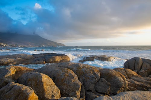 Gratis lagerfoto af aften, bølger, desktop tapet