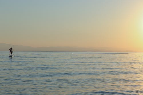 Бесплатное стоковое фото с водные виды спорта, водопад, восход