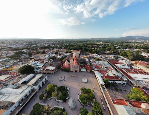 Aerial Photography of City Buildings under the Sky