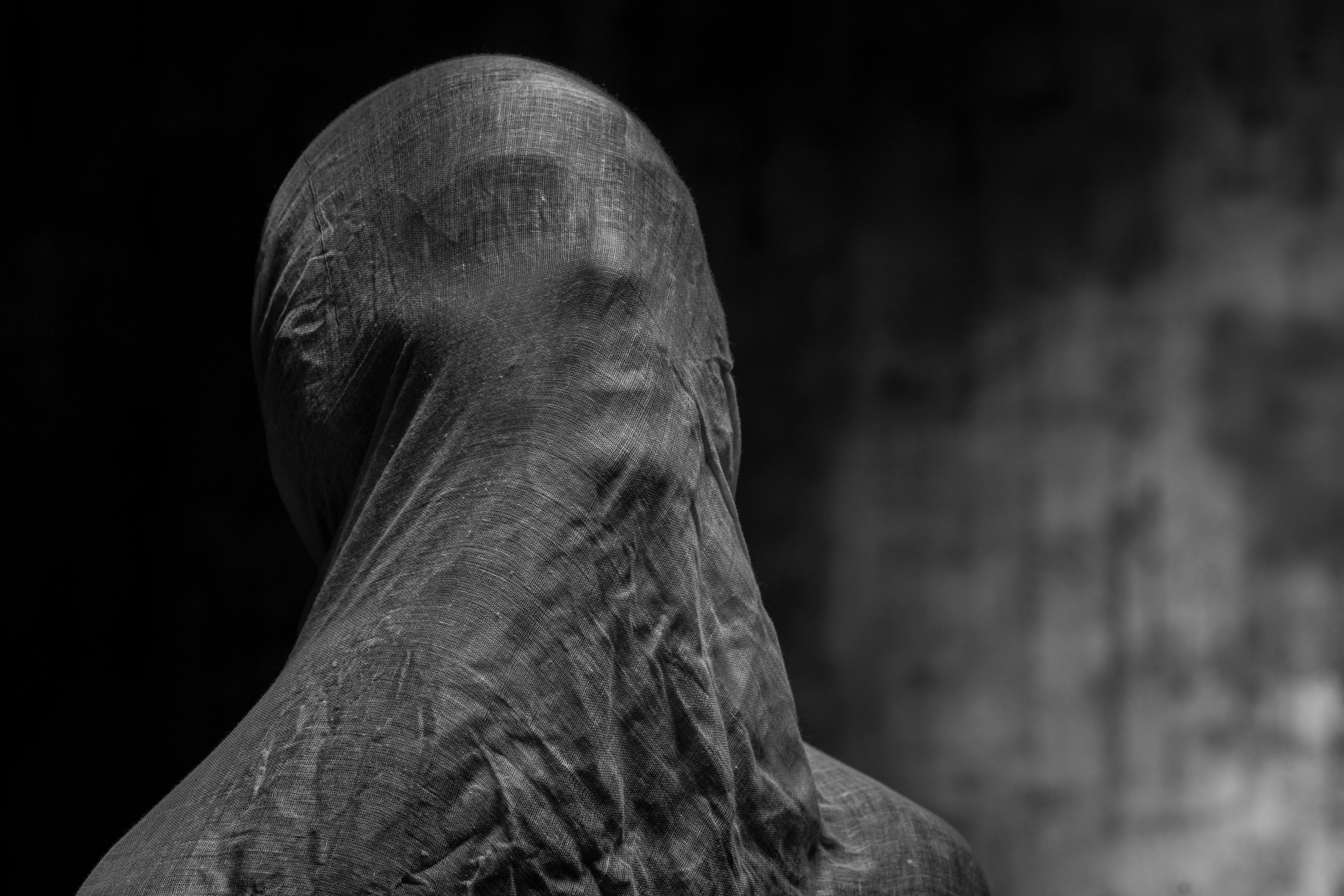 A Statue Covered with Cloth · Free Stock Photo