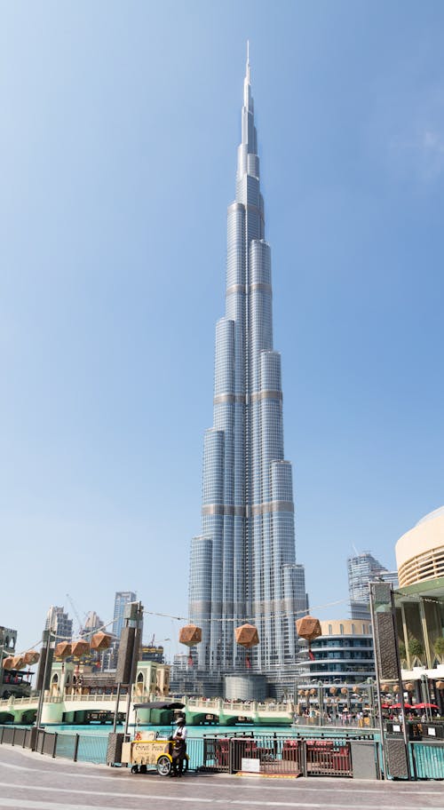 The Burj Khalifa in Dubai, United Arab Emirates
